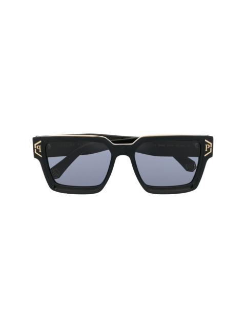 PHILIPP PLEIN Plein Brave square frame sunglasses