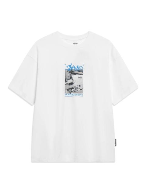 Li-Ning Li-Ning x Disney Oswald Graphic T-shirt 'White' AHST309-6