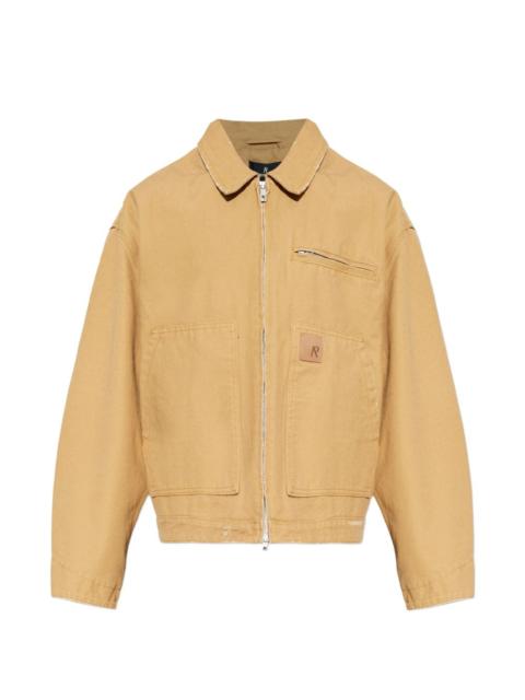 REPRESENT pocket zip cotton jacket