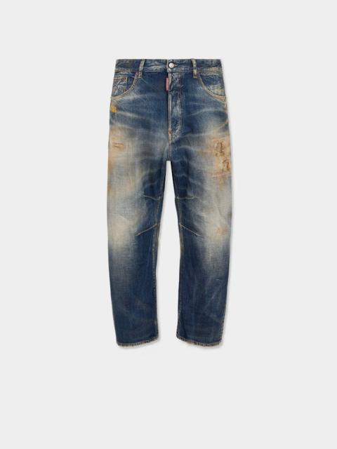 DSQUARED2 DARK SANDY BURNT KAWAII JEANS