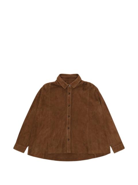 FORTELA Arianna suede shirt