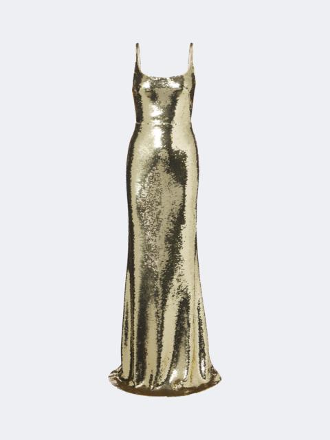 David Koma Sequined gown