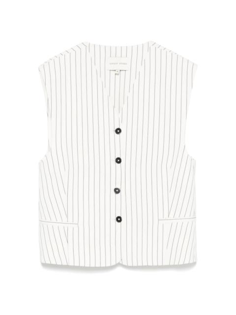 Loulou de Saison striped waistcoat
