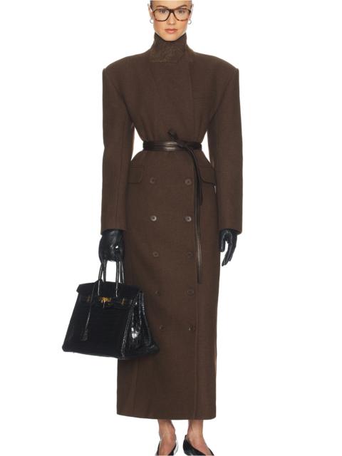 HELSA Italian Wool Blend Extra Long Coat