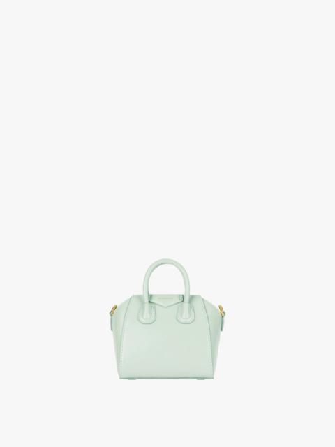 Givenchy MICRO ANTIGONA BAG IN BOX LEATHER
