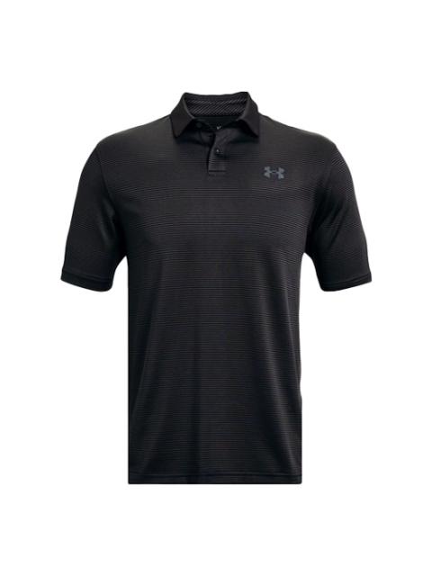 Under Armour Under Armour Performance Stripe Polo Shirt 'Black' 1361823-001