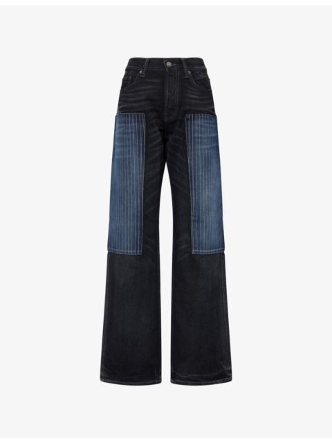 Acne Studios Patchwork Tokyo Denim Jeans