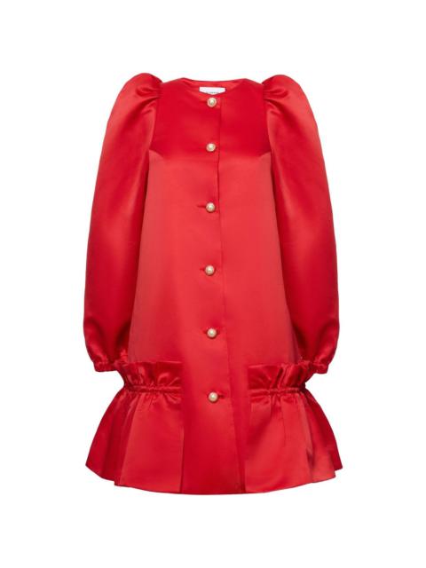 SLEEPER Mystery Puff mini dress