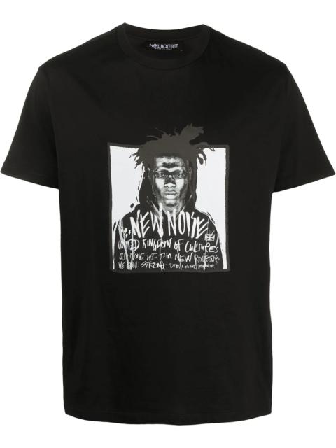 Neil Barrett New Noise crew neck T-shirt