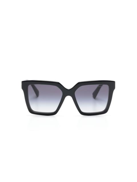 oversized square-frame sunglasses