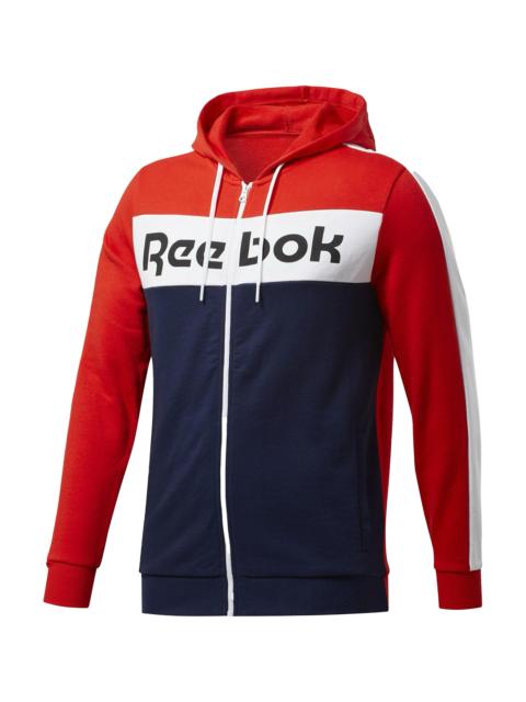 Reebok Training Essentials Logo Hoodie "Instinct Red" FU3125