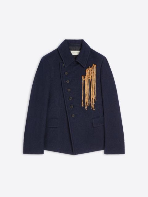 Dries Van Noten EMBROIDERED WOOL BLAZER