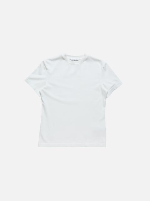 Acne Studios T-shirt - regular fit - Ice White