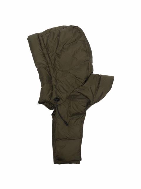 Yves Salomon quilted-finish padded hood