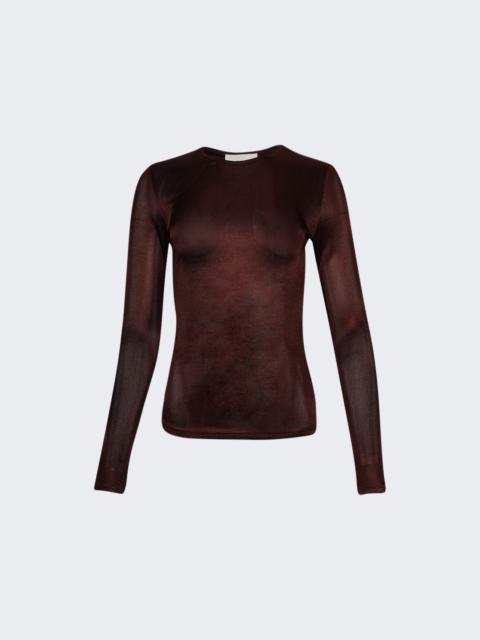 TOVE Mayra Top Burgundy
