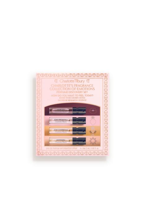Charlotte Tilbury CHARLOTTE'S FRAGRANCE COLLECTION OF EMOTIONS 4 X 2ML DISCOVERY SET