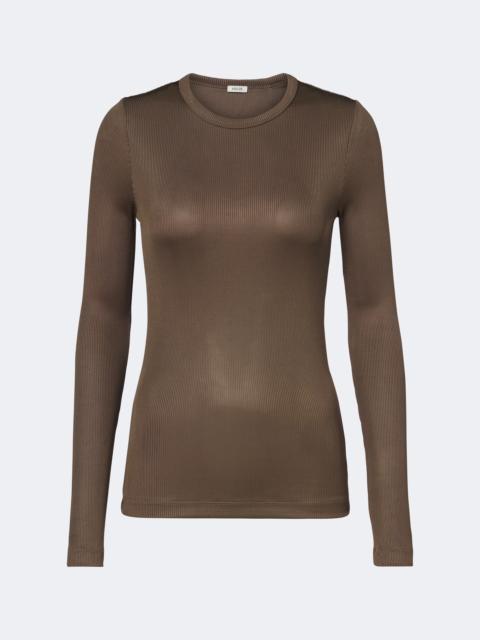 AGOLDE Delphi ribbed-knit top