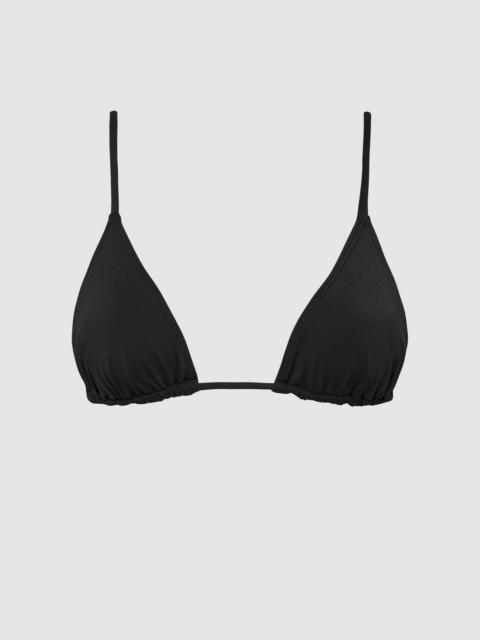 ST. AGNI Triangle Bikini Top - Black