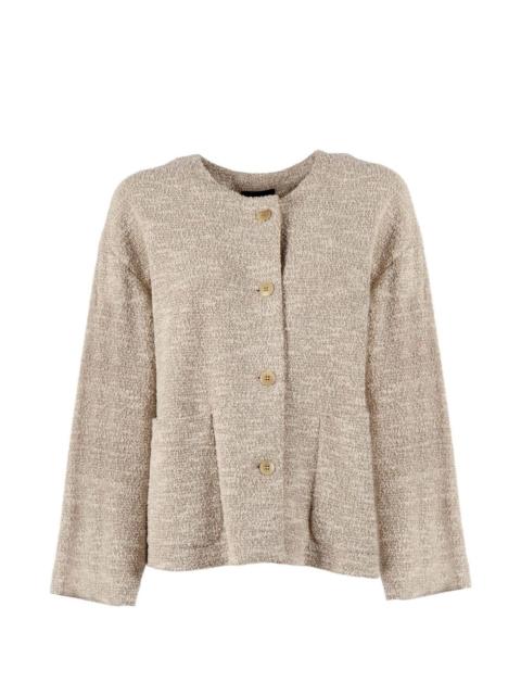 EMPORIO ARMANI buttoned blazer