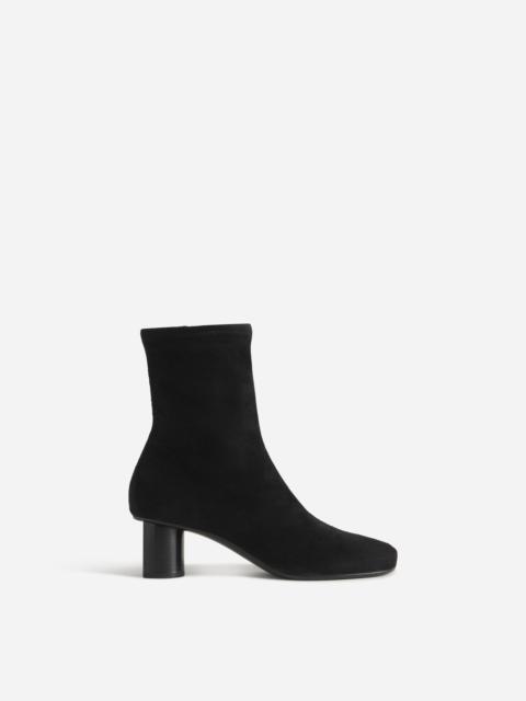 CO Square Toe Ankle Boot in Suede