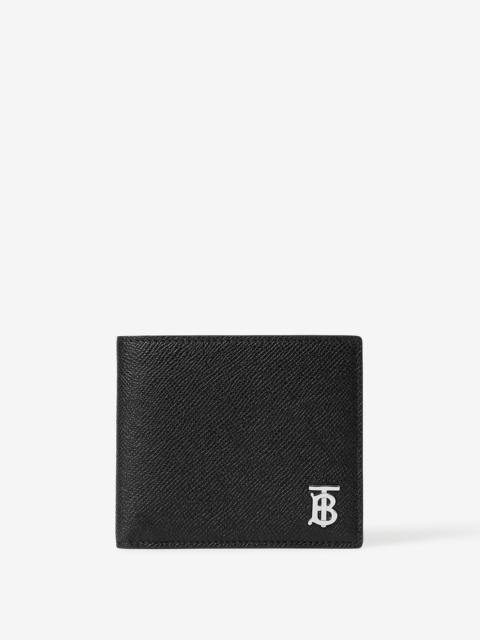 Grainy Leather TB Bifold Wallet