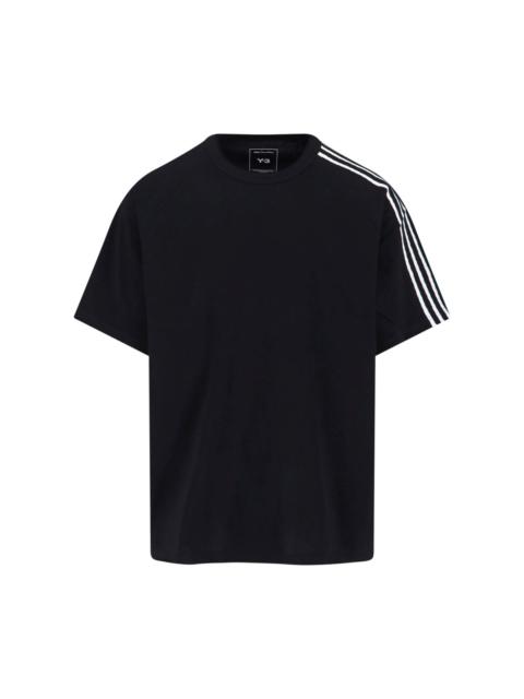 Y-3 '3 STRIPES' T SHIRT