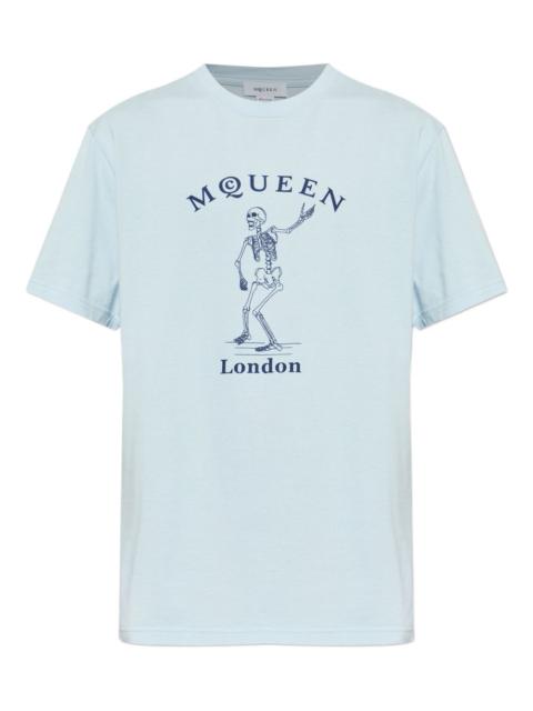 Alexander McQueen skeleton-print T-shirt