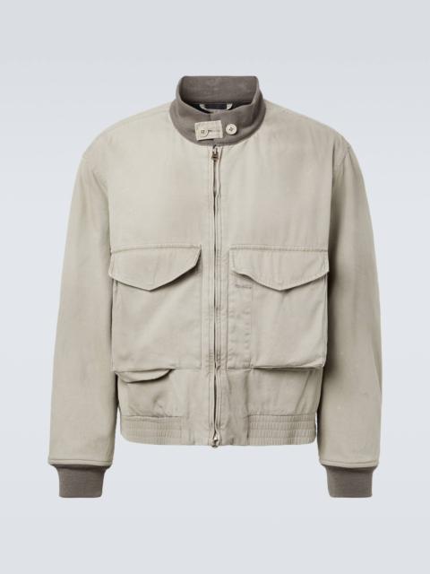 A.PRESSE Vintage cotton blouson