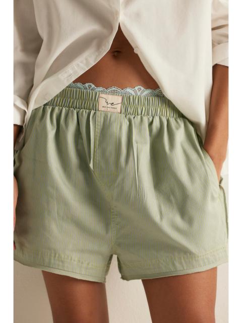 FREE PEOPLE We The Free Day to Day Striped Boxers