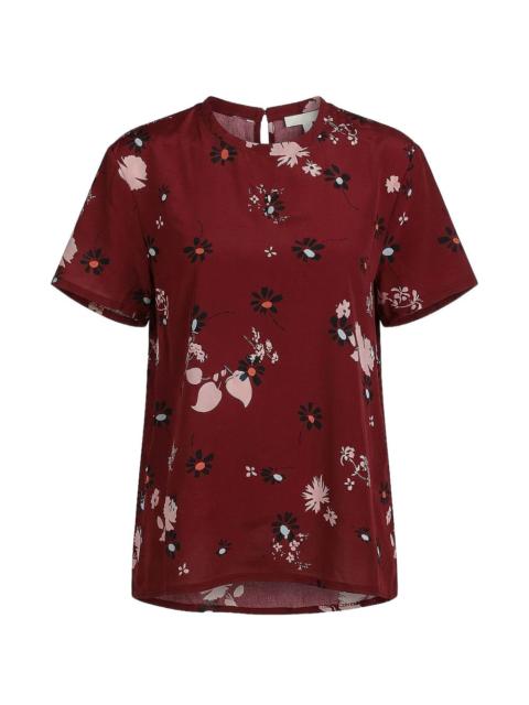 Valentino floral-print blouse