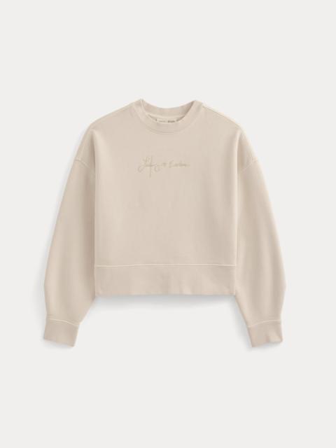 EVERLANE EVERLANE X THE LAUFEY FOUNDATION CROPPED SWEATSHIRT