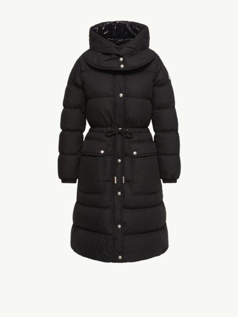 Moncler Pic Hooded Long Down Jacket