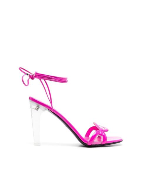 ankle strap leather sandals