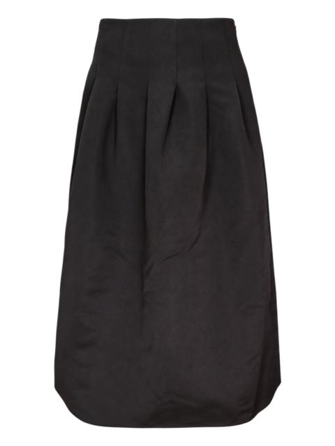 ULLA JOHNSON Satin Midi Skirt