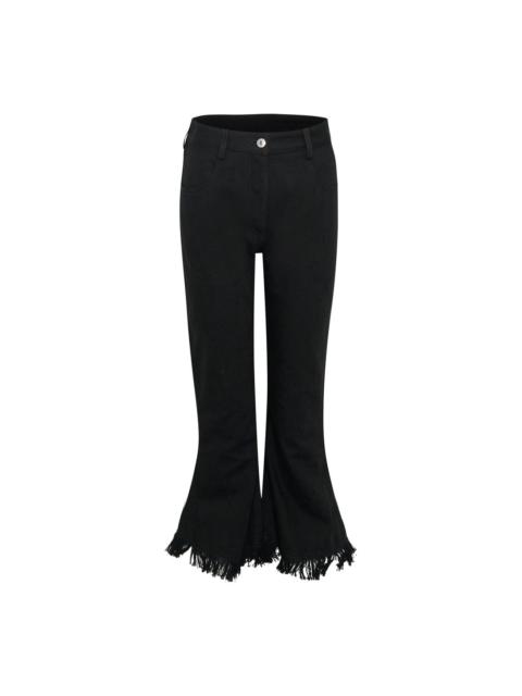 MSGM Black Flared Pants