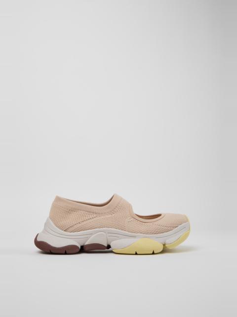 CAMPER Camper x ISSEY MIYAKE - Karst Finch Beige Recycled PET Engineered Materials Sneakers for Women.