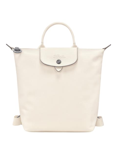 Le Pliage Xtra S Backpack Ecru - Leather