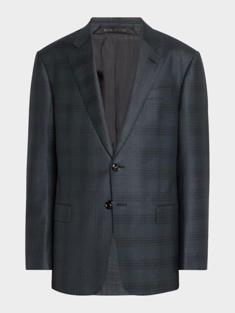 GIORGIO ARMANI Men's Soft Wool-Cashmere Sport Coat