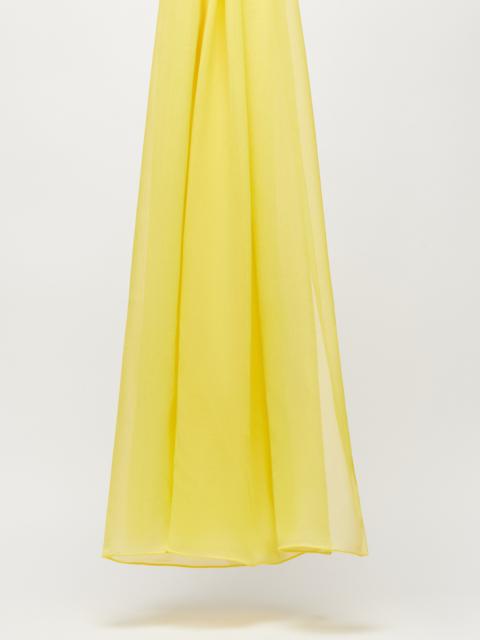 Max Mara MEANDRO Silk crepon stole
