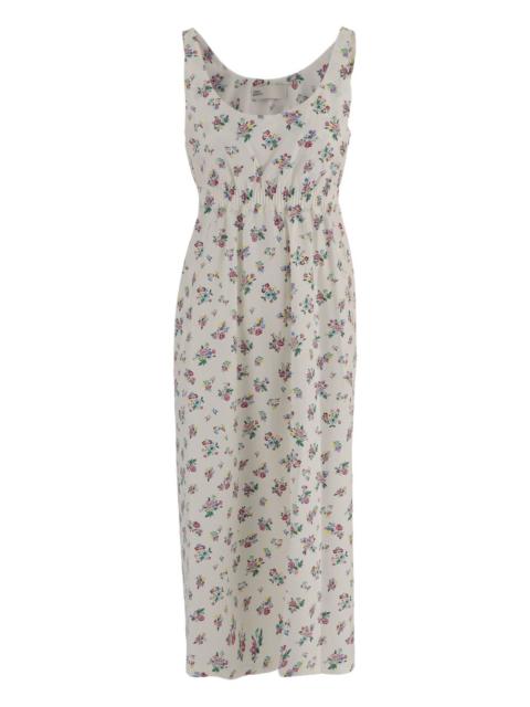 TORY BURCH floral-print cotton dress