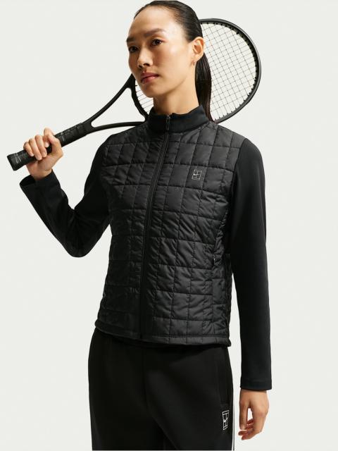 Nike NikeCourt Advantage Women's Therma-FIT Winterized Tennis Top