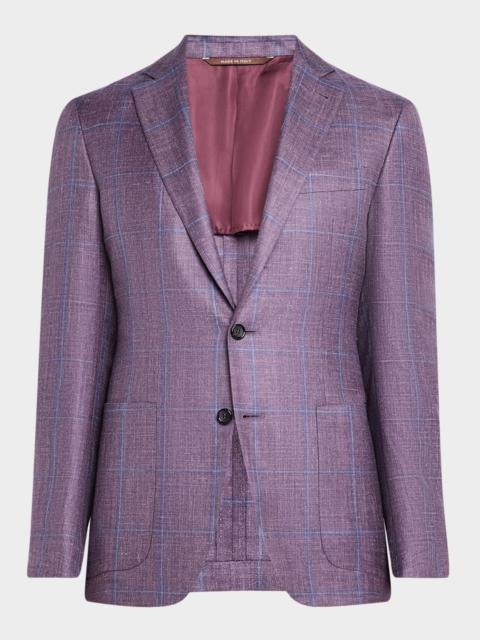 Canali Men's Windowpane Sport Coat