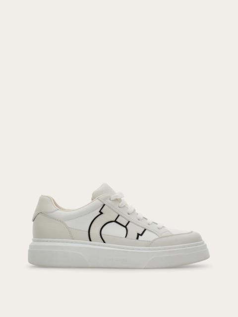 FERRAGAMO Gancini low-top sneaker