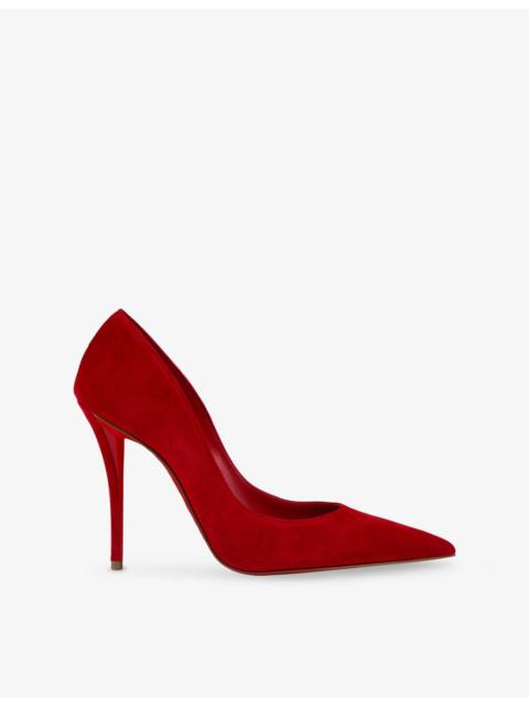 Christian Louboutin Miss Z 100 Suede Heels