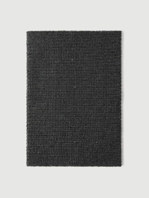 Brunello Cucinelli Cashmere and silk dazzling rib knit neck warmer