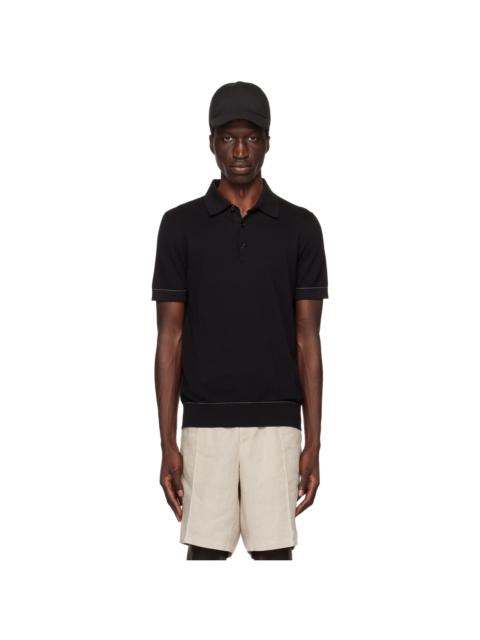 Brioni Black Sea Island Polo