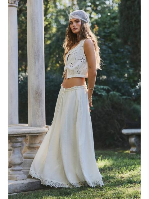 FREE PEOPLE Madelyn Cotton Maxi Skirt Set