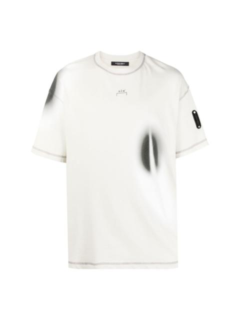 Hypergraphic cotton T-shirt