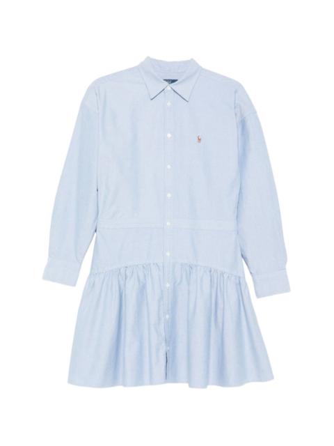 Polo Ralph Lauren ruffled mini shirt dress