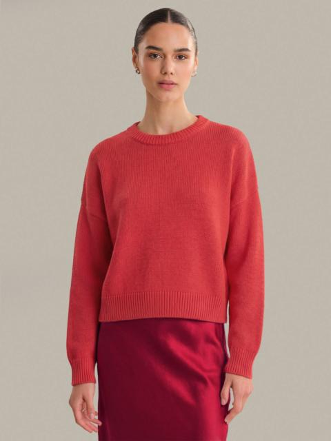 525 america Veda: Classic Cotton Crewneck Sweater